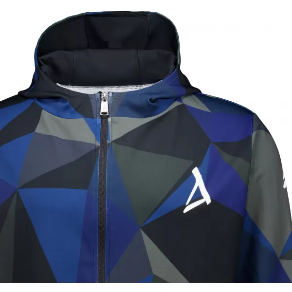  Herren -Sweatshirt auf Reißverschlussprämie ALTISPORT VOJ/ALM007MI02 DUNKELBLAU 