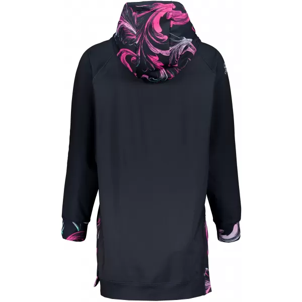  Funktionaler Sweatshirt -Prämie von Frauen ALTISPORT VOJ/ALW065MI03 SCHWARZ -PINK 