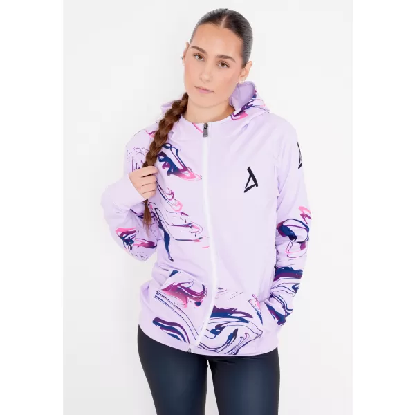  Frauen -Sweatshirt bei Reißverschlussprämie ALTISPORT VOJ/ALW064MI02 LILA 