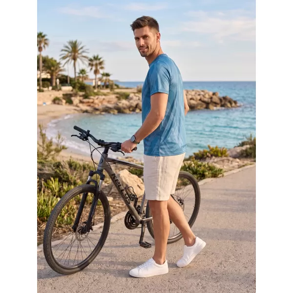  Männer funktionaler T -Shirt Premium ALTISPORT VOJ/ALM072TR01 MITTERNACHT BLAU 