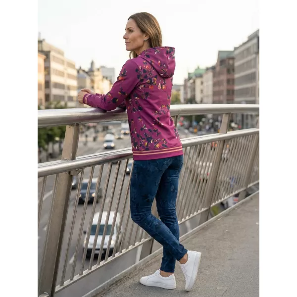  Frauen -Sweatshirt bei Reißverschlussprämie ALTISPORT VOJ/ALW024MI02 LILA 
