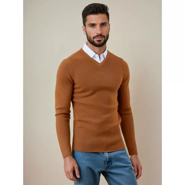  Herrenpullover DSTREET WX2290 KAMEL 