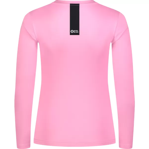  Weibliches funktionelles Hemd NORDBLANC SUCCESS NBSLF8030 ROSA 