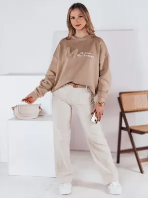 Damen Sweatshirt DSTREET BY1355 KARAMELL