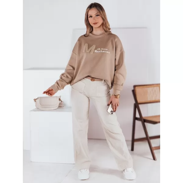  Damen Sweatshirt DSTREET BY1355 KARAMELL 