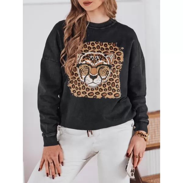  Damen Sweatshirt DSTREET BY1352 DUNKELGRAU 