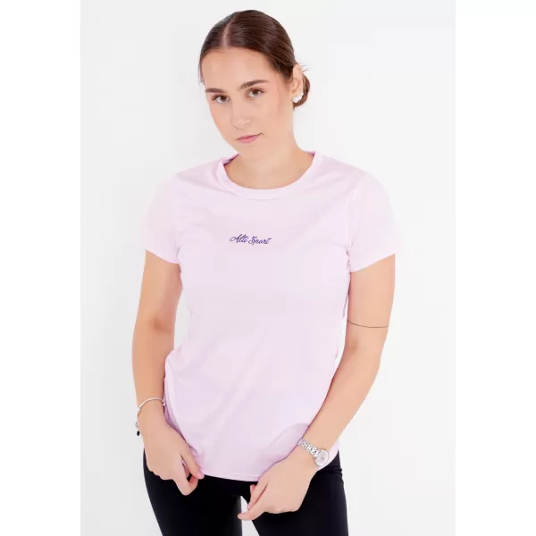  Frauenfunktional T -Shirt Premium ALTISPORT VOJ/ALW075TR01 BABY PINK 