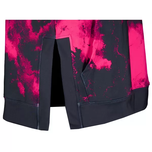 Funktionaler Sweatshirt -Prämie von Frauen ALTISPORT VOJ/ALW066MI03 SCHWARZ -PINK 