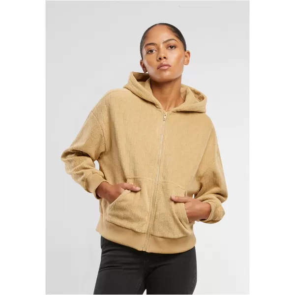  Damen Sweatshirt URBAN CLASSICS TB7121 UNION BEIGE 