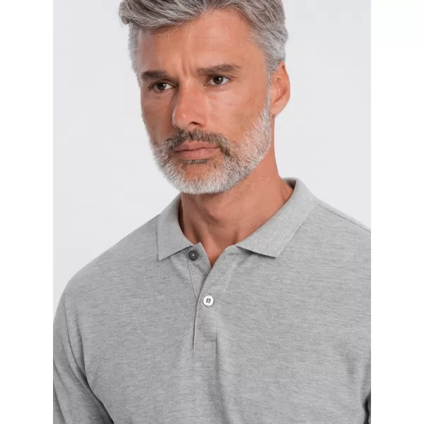  Hemd OMBRE OM-POBL-0114 GRAUE MELANGE 