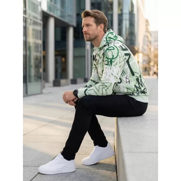  Herren -Sweatshirt auf Reißverschlussprämie ALTISPORT VOJ/ALM054MI02 GRÜN 