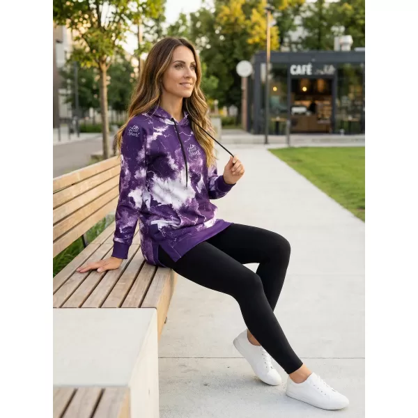  Funktionaler Sweatshirt -Prämie von Frauen ALTISPORT VOJ/ALW066MI03 WEIß -VIOLETT 