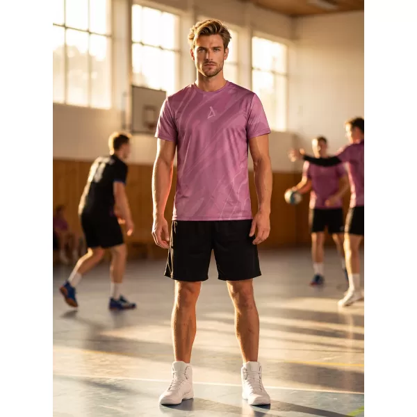  Männer funktionaler T -Shirt Premium ALTISPORT VOJ/ALM072TR01 LILA 