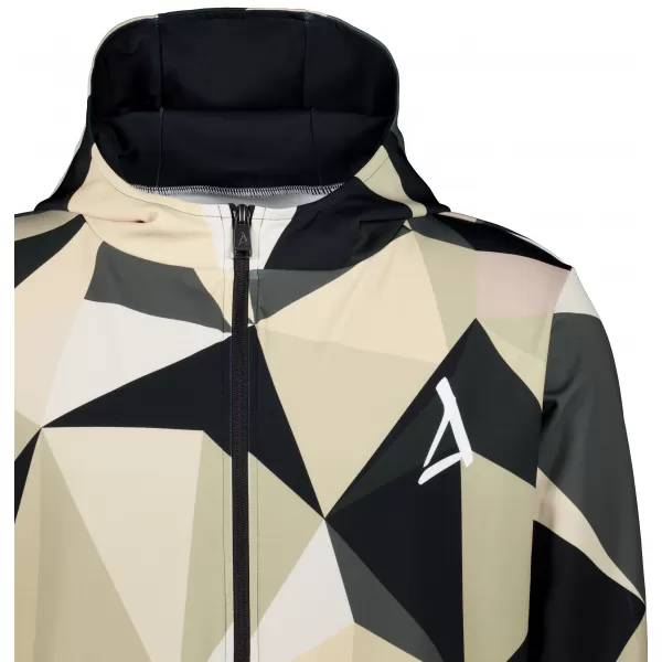  Herren -Sweatshirt auf Reißverschlussprämie ALTISPORT VOJ/ALM007MI02 BRAUN 