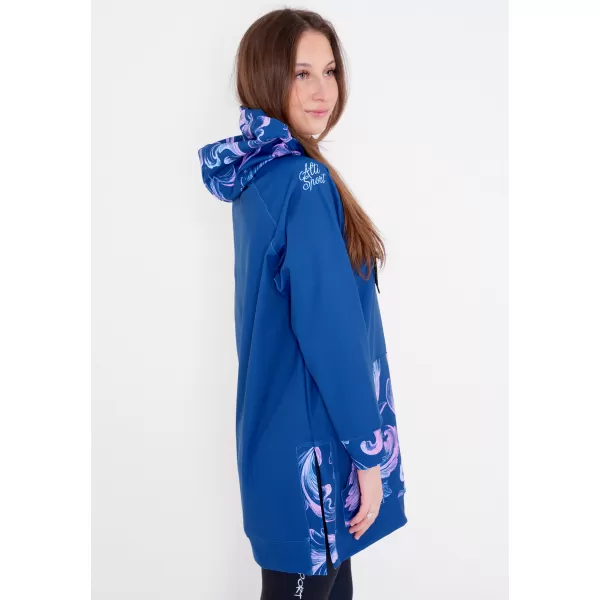  Funktionaler Sweatshirt -Prämie von Frauen ALTISPORT VOJ/ALW065MI03 DUNKELBLAU 
