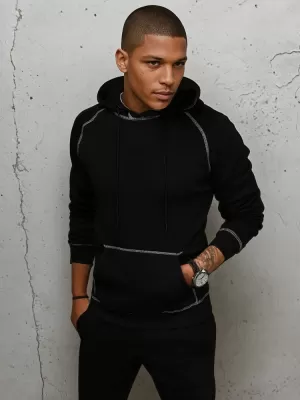 Herren -Sweatshirt DSTREET BX5515 SCHWARZ