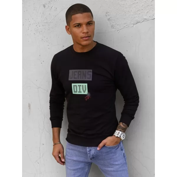  Herren -Sweatshirt DSTREET BX5376 SCHWARZ 