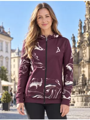 Frauen -Sweatshirt bei Reißverschlussprämie ALTISPORT VOJ/ALW064MI02 ERZ
