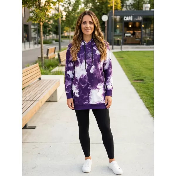  Funktionaler Sweatshirt -Prämie von Frauen ALTISPORT VOJ/ALW066MI03 WEIß -VIOLETT 