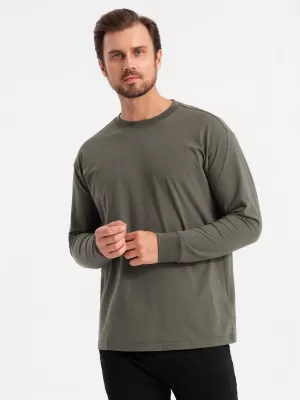 Hemd OMBRE OM-LSBC-0129 GRAUGRÜN