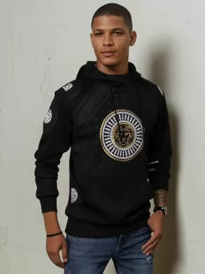 Herren -Sweatshirt DSTREET BX5569 SCHWARZ