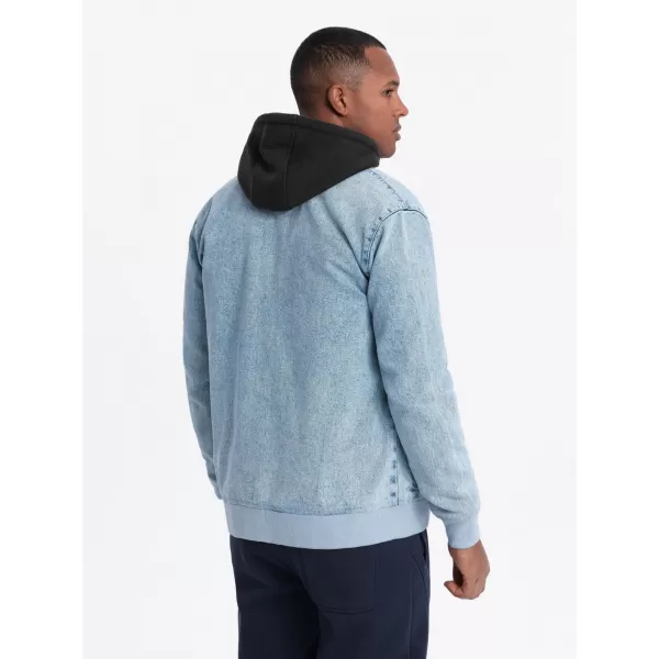  Jacke OMBRE OM-JADJ-0163 HELLBLAU 