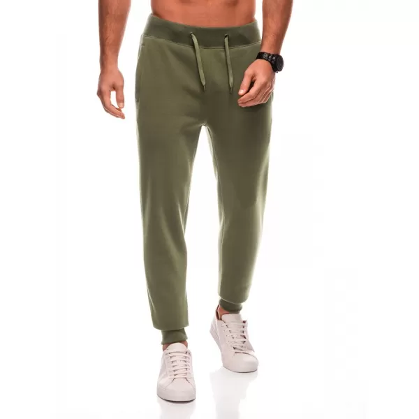  Herren -Traursanzüge EDOTI EM-PABS-0108 DUNKLER OLIVENGRÜN 