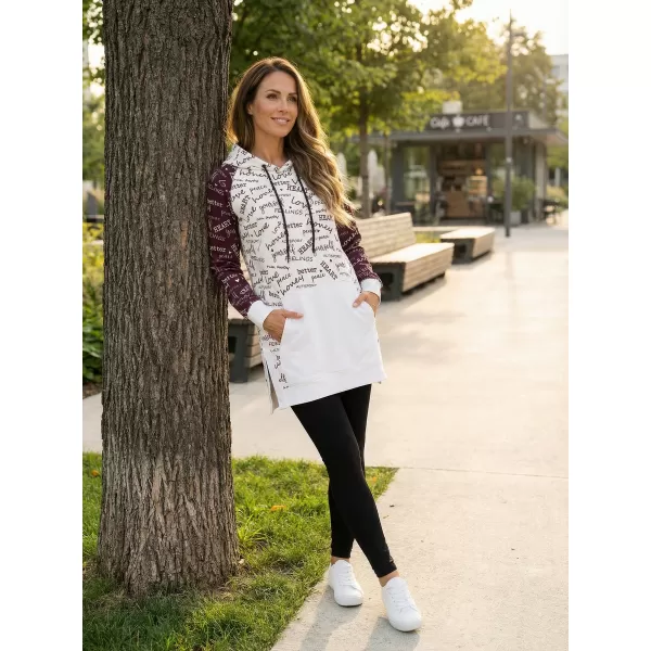  Funktionaler Sweatshirt -Prämie von Frauen ALTISPORT VOJ/ALW067MI03 BURGUND 