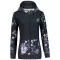 Frauen -Sweatshirt bei Reißverschlussprämie ALTISPORT VOJ/ALW063MI02 SCHWARZ