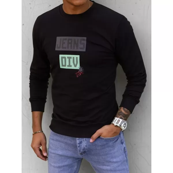  Herren -Sweatshirt DSTREET BX5376 SCHWARZ 