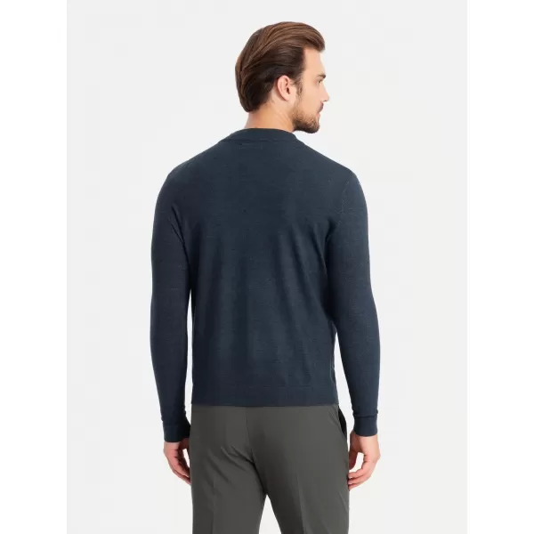  Herrenpullover OMBRE OM-SWTN-0125 MARINEBLAU 