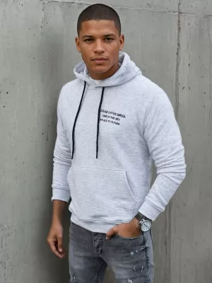 Herren -Sweatshirt DSTREET BX5462 HELLGRAU