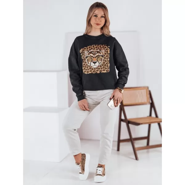  Damen Sweatshirt DSTREET BY1352 DUNKELGRAU 