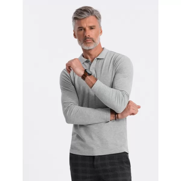  Hemd OMBRE OM-POBL-0114 GRAUE MELANGE 