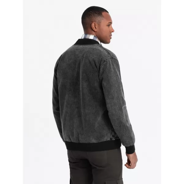  Jacke OMBRE OM-JADJ-0163 SCHWARZ 