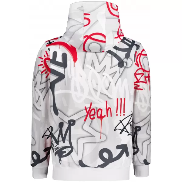  Herren -Sweatshirt auf Reißverschlussprämie ALTISPORT VOJ/ALM054MI02 GRAU -RED 