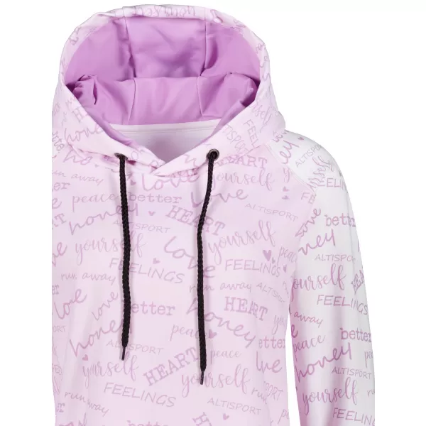  Funktionaler Sweatshirt -Prämie von Frauen ALTISPORT VOJ/ALW067MI03 BABY PINK 