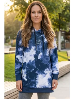 Funktionaler Sweatshirt -Prämie von Frauen ALTISPORT VOJ/ALW066MI03 DUNKELBLAU