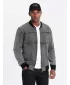 Jacke OMBRE OM-JADJ-0163 GRAU