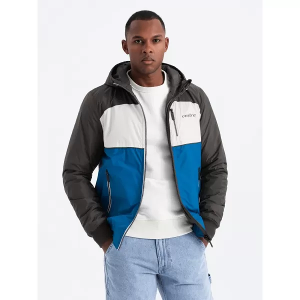  Jacke OMBRE C447 BLAU/WEIß/MARINEBLAU 