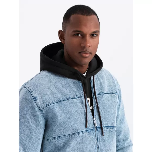  Jacke OMBRE OM-JADJ-0163 HELLBLAU 