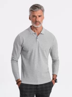 Hemd OMBRE OM-POBL-0114 GRAUE MELANGE
