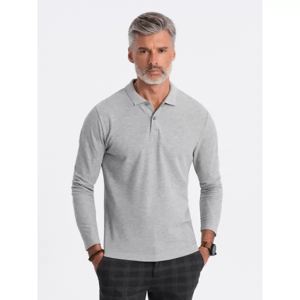  Hemd OMBRE OM-POBL-0114 GRAUE MELANGE 