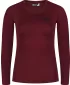 Weibliches funktionelles Hemd NORDBLANC SUCCESS NBSLF8030 BURGUND