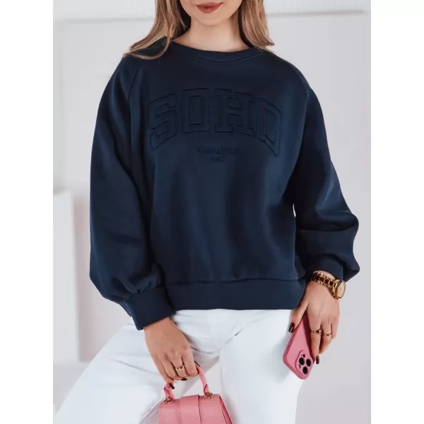  Damen Sweatshirt DSTREET BY1350 DUNKELBLAU 