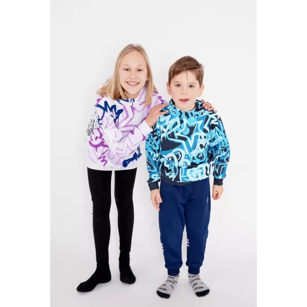  Premium Baby Sweatshirt ALTISPORT VOJ/ALK054MI01 SCHWARZ/BLAU 