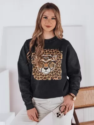 Damen Sweatshirt DSTREET BY1352 DUNKELGRAU