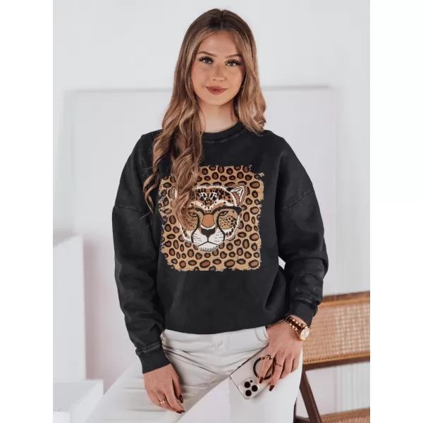  Damen Sweatshirt DSTREET BY1352 DUNKELGRAU 
