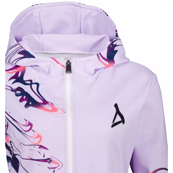  Frauen -Sweatshirt bei Reißverschlussprämie ALTISPORT VOJ/ALW064MI02 LILA 