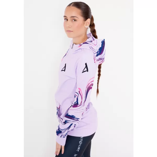  Frauen -Sweatshirt bei Reißverschlussprämie ALTISPORT VOJ/ALW064MI02 LILA 